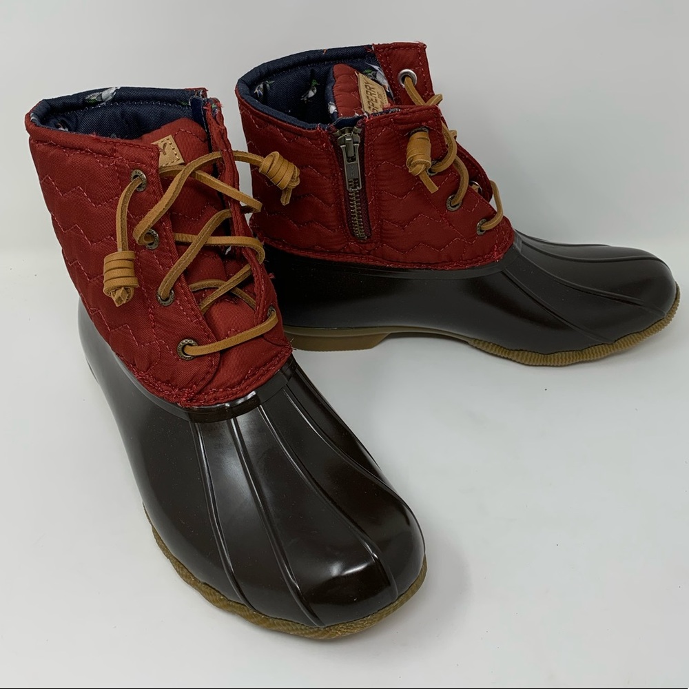 Sperry Saltwater Chevron Quilt Nylon Boots - Women - Picture 5 of 5